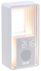 Immax NEO 09113L - Lampada da tavolo LED con sveglia e ricarica CALM LED/3,5W/5V