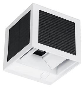 Lampada da parete solare LED con sensore LED/9W/3,7V 3000/4000/6000K IP65 2600 mAh bianca