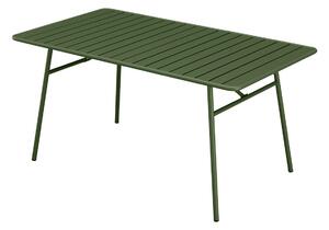 Tavolo da giardino in Metallo L.160 cm Kaki - MIRMANDE