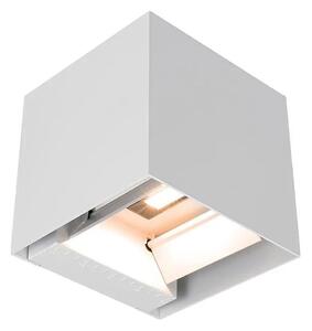 Lampada da parete solare a LED con sensore LED/9W/3,7V 3000/4000/5000K IP65 2600mAh bianca