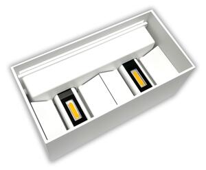Lampada da parete LED per esterni LED/24W/230V 3000K IP65 bianco