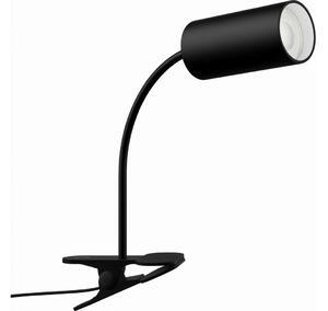 Immax NEO 08293L - Lampada flessibile con clip PUNTO 1xGU10/9W/230V nera