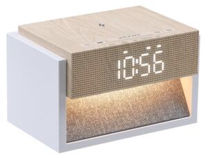 Immax NEO 09114L - Lampada da tavolo LED con sveglia e ricarica CALM LED/1,2W/5V