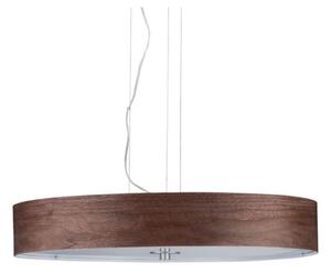 Paulmann 79686 - 3xE27/20W Lampadario a sospensione con filo NEORDIC LISKA 230V noce
