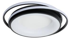 Brilagi - Plafoniera LED dimmerabile FLARE LED/84W/230V 47x51 cm nera + telecomando