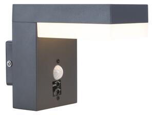 Globo 34186WS - Lampada LED da esterno con sensore OSKARI LED/9,5W/230V IP44