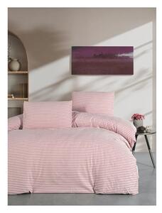 Biancheria da letto rosa per letto matrimoniale/per letto prolungato con lenzuolo incluso/4 pz 200x220 cm – Mila Home