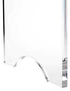 Vesta Sgabello basso in plexiglass dal design moderno ed elegante Othello Plexiglass Trasparente