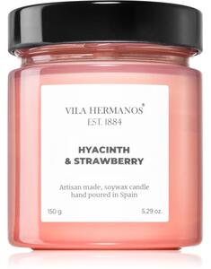 Vila Hermanos Apothecary Rose Hyacinth & Strawberry candela profumata 150 g