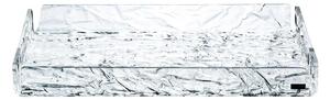 Vesta Vassoio piccolo in plexiglass delle linee moderne Like Water Plexiglass Bianco Vassoi Moderni