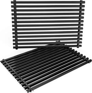 Griglia smaltata per barbecue a gas Weber Spirit E310 E320 S310 S320 - Barbecue a gas/carbone rettangolare 44x30cm - 2 pezzi