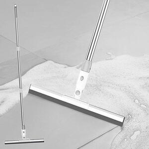 Soffione doccia con tubo in acciaio lungo, soffione con maniglia