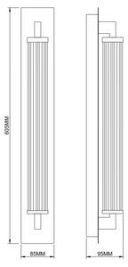 Zuma Line 003064-034744 - Lampada da parete LED DORIA LED/13W/230V oro