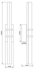 Zuma Line 003064-034737 - Lampada da parete LED IGGLY LED/10W/230V dorata