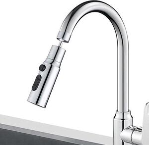 Adattatore girevole per rubinetto da cucina, prolunga flessibile a 360°, con 3 modalità di erogazione dell'acqua, FM20 FM22 M24, adatto alla maggior parte degli attacchi, con diversi adattatori