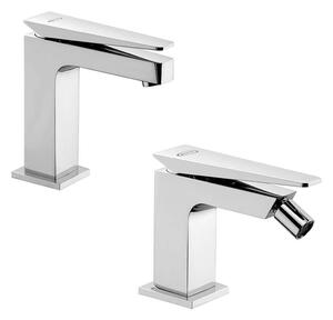 Set miscelatori lavabo + bidet Jacuzzi | rubinetteria Beam per piletta click clack