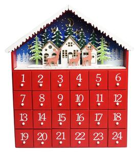 Calendario dell'avvento Red House LED - Rex London
