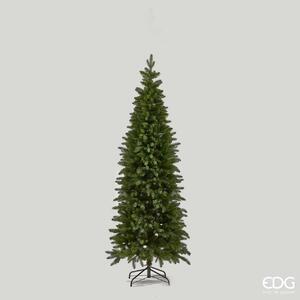 EDG - Enzo de Gasperi Albero di Natale Piccolo Pino Slim senza tronco finto legno Albero Natale Verde