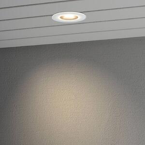 Konstsmide Spot LED incasso 7875 soffitti esterni, bianco