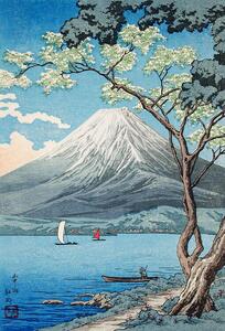 Riproduzione Mount Fuji from Lake Yamanaka, Hiroaki Takahashi