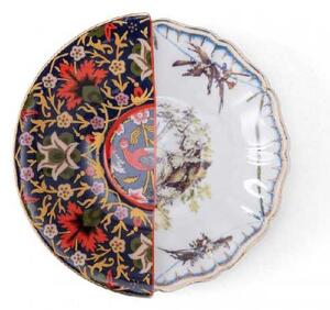 Seletti Tazza da tè con piattino in porcellana dal design moderno "Kannauj" Hybrid Porcellana