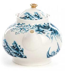 Seletti Teiera in porcellana dal design moderno "Smeraldina" Hybrid Porcellana
