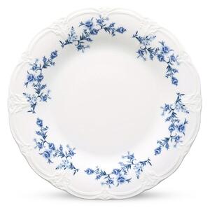 Piatto bianco/blu in porcellana ø 21 cm Retro – BonBistro