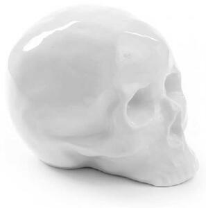 Seletti Scultura da tavolo in porcellana dal design moderno "My Skull" Memorabilia Porcellana Bianco
