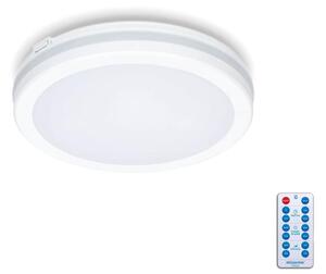 Plafoniera LED da bagno con sensore LED/12W/230V diametro 20 cm bianco + +TC