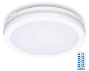 Plafoniera LED da bagno con sensore LED/24W/230V diametro 30 cm bianco + +TC