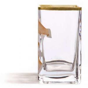 Seletti Vaso in vetro dal design moderno ed eccentrico Rossetti Vetro Trasparente Vasi Moderni,Vasi di Design