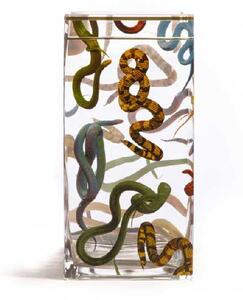 Seletti Vaso grande in vetro dal design moderno ed eccentrico Serpenti Vetro Trasparente Vasi Moderni,Vasi di Design