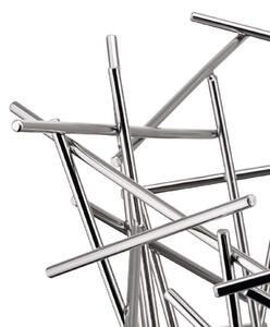 Alessi Porta Agrumi in acciaio inossidabile lucido dal design moderno ed elegante Blow Up Acciaio Inox Acciaio Centrotavola di Design,Centrotavola Moderni