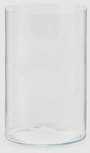 EDG - Enzo de Gasperi Vaso alto in vetro a forma di cilindro per arredamento dal design minimalista Trasparente Vasi Moderni,Vasi di Design