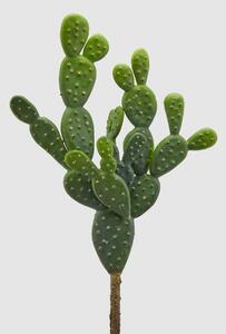 EDG - Enzo de Gasperi Pianta artificiale con ramo di Cactus Bell Pick Gomma Siliconata Verde