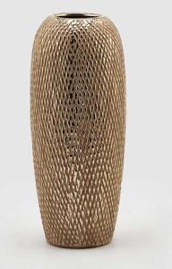 EDG - Enzo de Gasperi Vaso alto da arredo dalle linee moderne ed eleganti Python Champagne Vasi Moderni,Vasi di Design