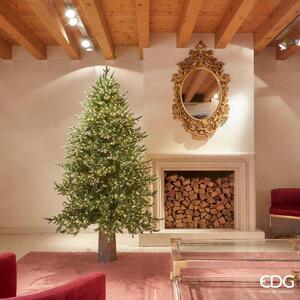EDG - Enzo de Gasperi Albero di Natale grande Pino Luxury senza tronco con 4000 led Albero Natale Verde