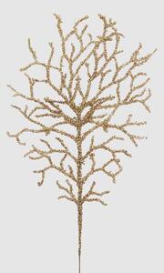 EDG - Enzo de Gasperi Pianta artificiale con ramo a foglia corallo bell glitterato -
