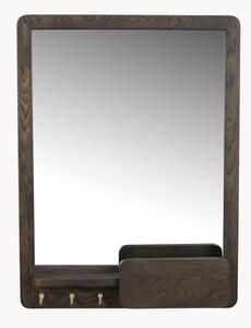 Specchio da parete in legno di quercia Inverness