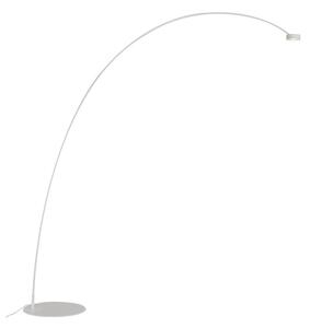Rossini Hole HOL108 lampada da terra ad arco LED struttura bianca