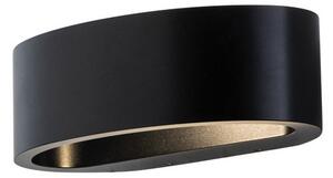 Rossini Lunaris LNR001N applique LED biemissione nero 17,5W