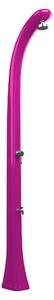Doccia Solare da Esterno Giardino 20L Miscelatore e Lavapiedi Arkema Happy One Fuxia