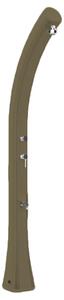 Doccia Solare da Giardino 35L Miscelatore e Lavapiedi e Temporizzatore Arkema Happy XL Dove Gray