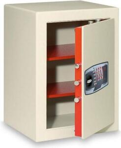 Technomax SEKUR LARGE TRONY Cassaforte indipendente 85 L Arancione, Bianco