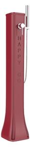 Doccia Solare da Giardino 23L Miscelatore e Doccetta Mobile Arkema Happy Go Cherry