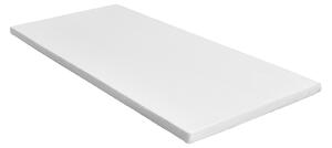 Costway Topper materasso singolo con gel rinfrescante per dormire, Cuscinetto morbido per materasso 90x200x5cm