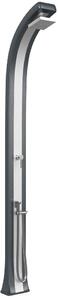 Doccia da Giardino Miscelatore e Doccetta Arkema Spring Plus Fascia Inox Antracite