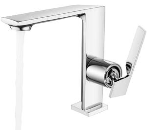 Omgoods - Miscelatore per lavabo in cromo - Miscelatore monocomando per bagno