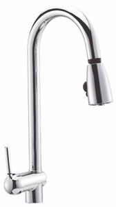 Rubinetto Cucina Miscelatore Monocomando Doccetta Estraibile Apell AP7090CR Cromato