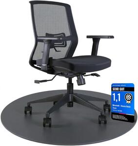 Sedia da ufficio ergonomica – Sedia da ufficio [braccioli 3D] – Sedia da gaming fino a 155 kg [schienale regolabile] – Sedia da ufficio per una postura corretta